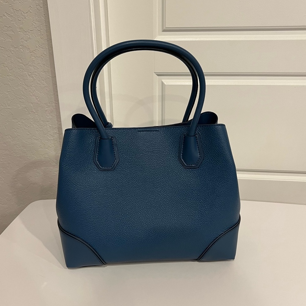 Mercer Gallery Medium Pebbled Leather Satchel - Picture 6 of 10